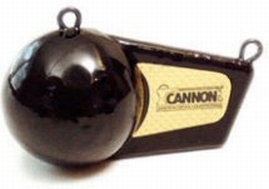Cannon 2295180 Downrigger Trolling Flash Weight, Black w/Prism Tape