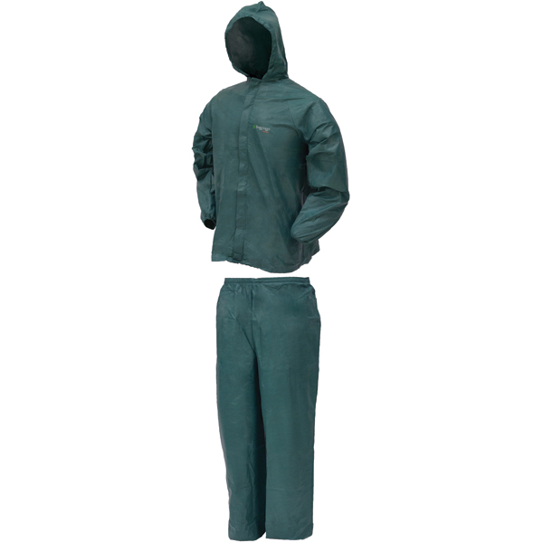 Frogg Toggs UL12104-09SM Men's Ultra-Lite II Rain Suit, Green
