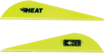 Bohning Heat Vanes  <br>  Neon Yellow 36 pk.