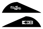 Bohning Blazer Vanes  <br>  Black 36 pk.
