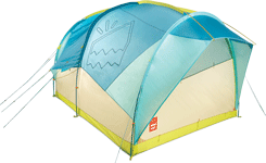 UST HOUSE PARTY 6 PERSON TENT W/STORAGE AND FOOTPRINT<