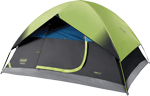 COLEMAN SUNDOME TENT 9' X 7' DARKROOM 4 PERSON