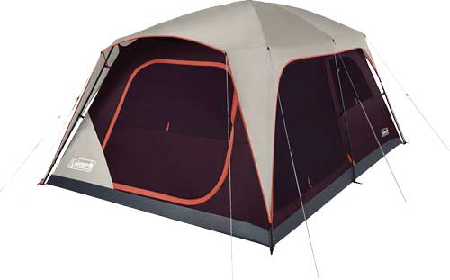 COLEMAN SKYLODGE TENT 10 PERSN BLACKBERRY W/SCREEN ROOM