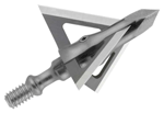 Muzzy Trocar Crossbow Broadheads  <br>  3 Blade 100 gr. 3 pk.