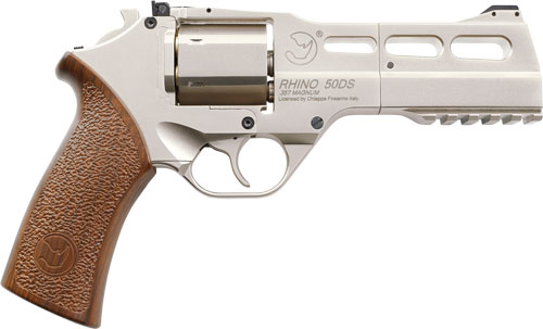 CHIAPPA RHINO .177 BB PISTOL CO2 50DS NICKEL 6RD