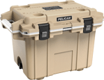 PELICAN COOLERS IM 50 QUART ELITE TAN/WHITE
