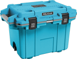PELICAN COOLERS IM 50 QUART ELITE BLUE/GRAY