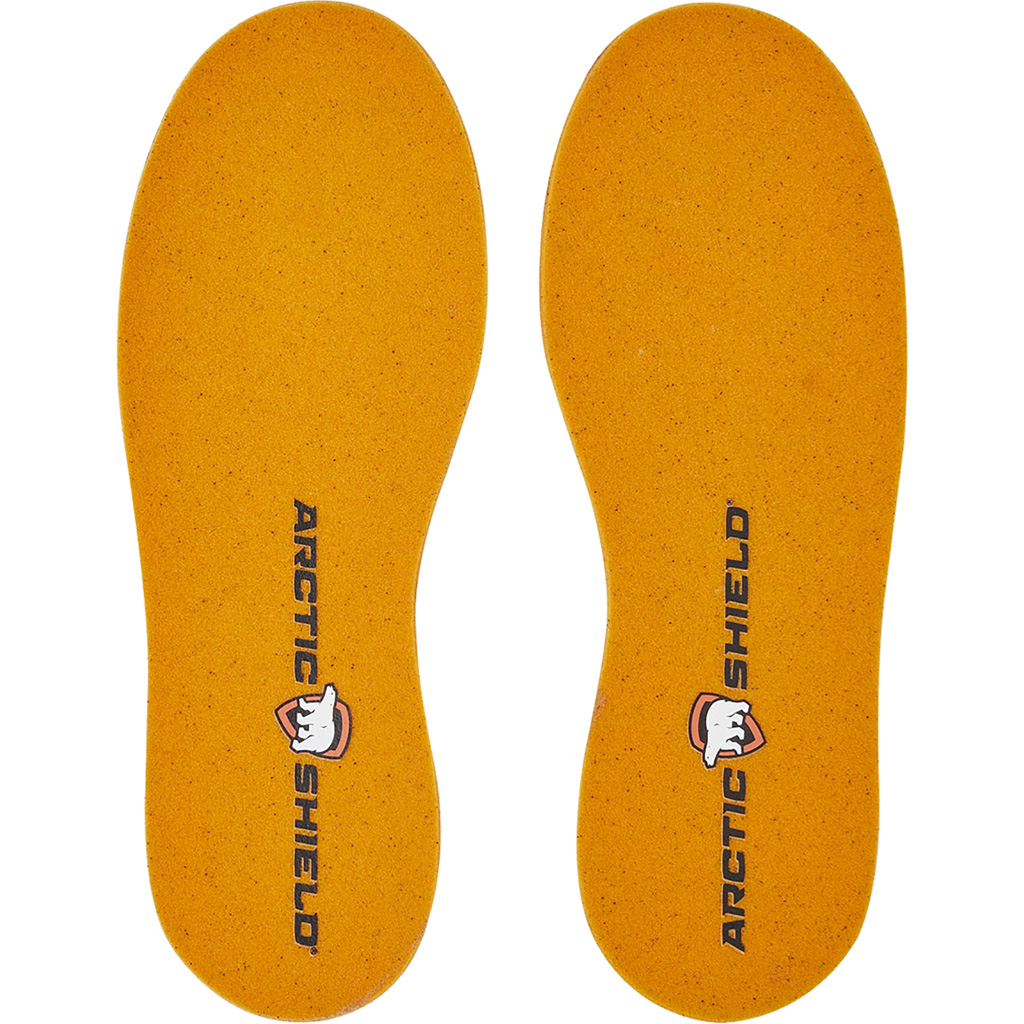 ARCTIC SHIELD RETAIN INSOLES ORANGE TRIM TO FIT CMFRT FOAM!