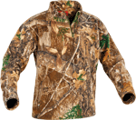 ARCTIC SHIELD HEAT ECHO SHERPA FLEECE 1/4 ZIP RT EDGE X-LARGE