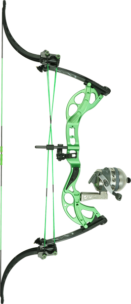 Muzzy LV-X Bowfishing Kit  <br>  Green 25-29 in. 25-50 lbs. RH