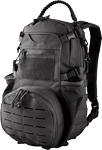 RED ROCK AMBUSH PACK BLACK W/ COLLAPSILBE MESH GEAR POCKT