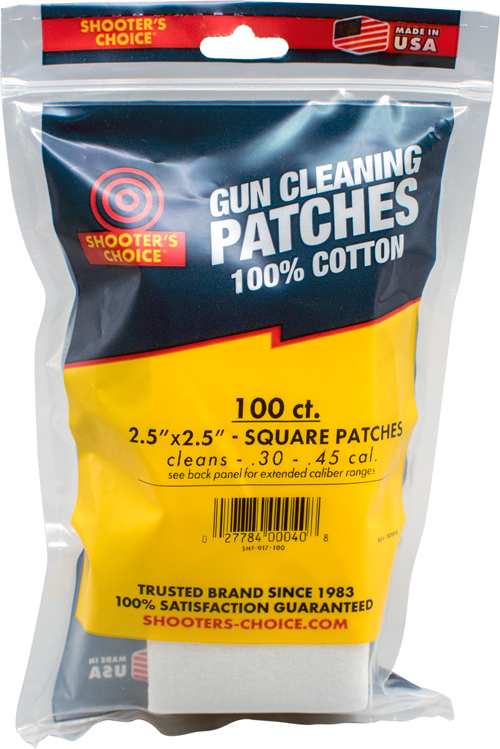 OTIS SHOOTERS CHOICE CLEANING PATCHES 2.5