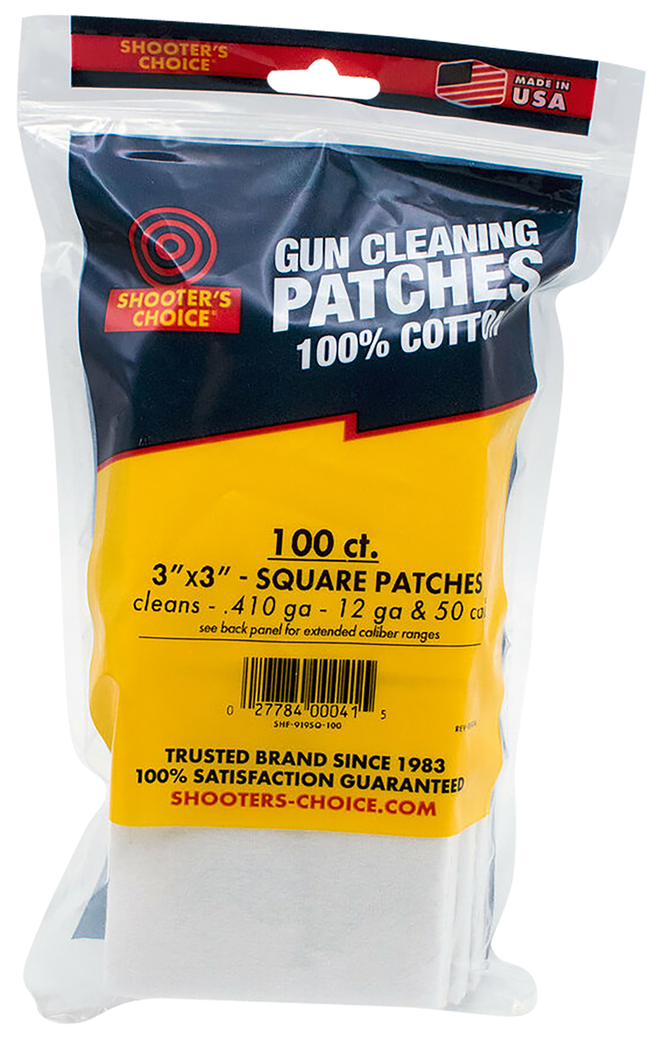 OTIS SHOOTERS CHOICE CLEANING PATCHES 3