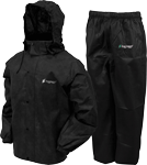 FROGG TOGGS RAIN & WIND SUIT ALL SPORTS MEDIUM BLK/BLK
