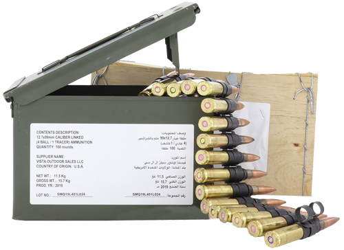 FEDERAL 50 BMG M33 BALL M17 100RD 2BX/CS TRACER 4:1 LINKED
