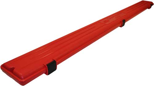 MTM GUN CLEANING ROD CASE RED HOLDS 4 RODS UP TO 47.5