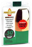 CVA POWERBELT BULLETS .50 CAL 295GR COPPER HP 50CT