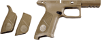 BERETTA FRAME APX FLAT DARK EARTH-NO FINGER GROOVES POLY