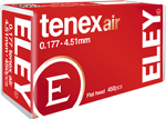 ELEY TENEX AIR PELLETS .177 4.51MM 8.2 GRAINS 450-PACK