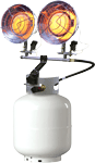MR.HEATER DOUBLE TANK TOP HEATER 10,000 TO 30,000 BTU