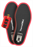 THERMACELL HEATED INSOLES PROFLEX RECHARGEABLE LARGE<
