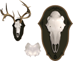 Mountain Mikes Black Forest  <br>  Deer Plaque Kit