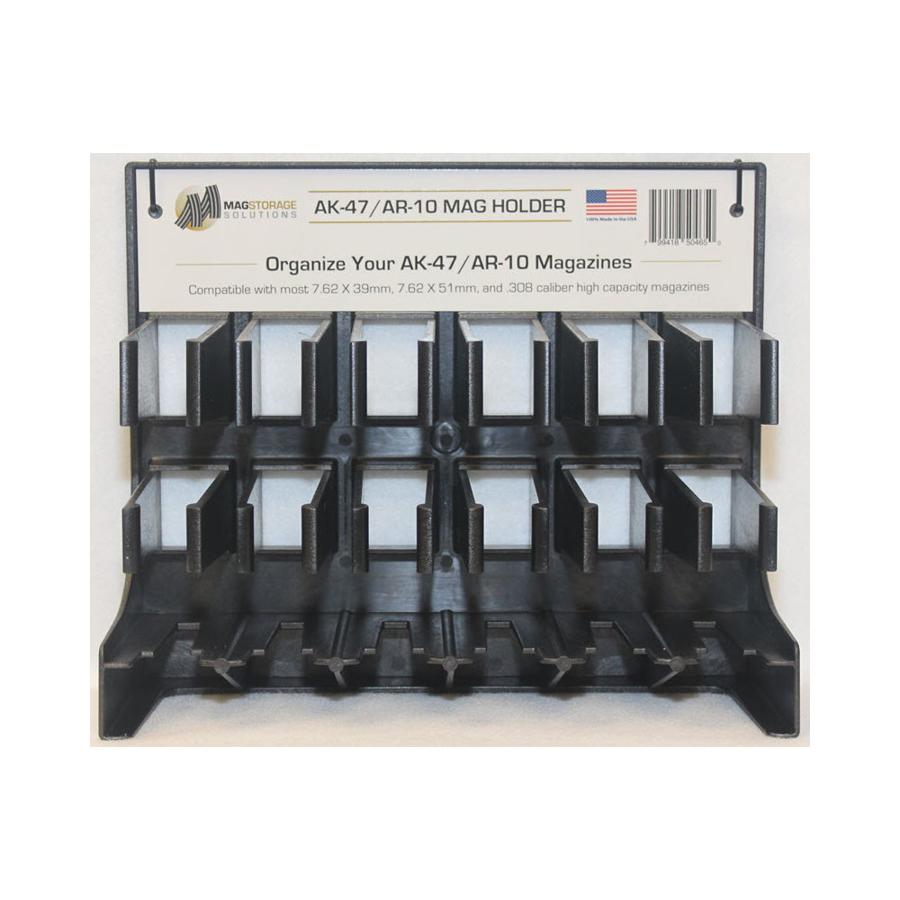 MAG STORAGE SOLUTIONS AK/AR10 STYLE MAG HOLDER