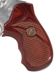 PACHMAYR LAMINATED WOOD GRIPS RUGER SP101 ROSEWOOD CHECKERED