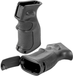 J&E AK47 ERGONOMIC OPERATOR PISTOL GRIP SINGLE GROOVE BLK