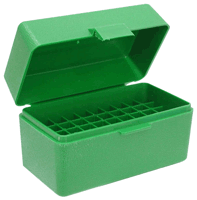 MTM Case-Gard Rifle Ammo Box  <br>  RS-50 Green 50 rd.