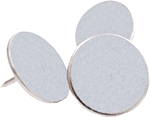 HME TRAIL TACKS REFLECTIVE METAL WHITE 50PK