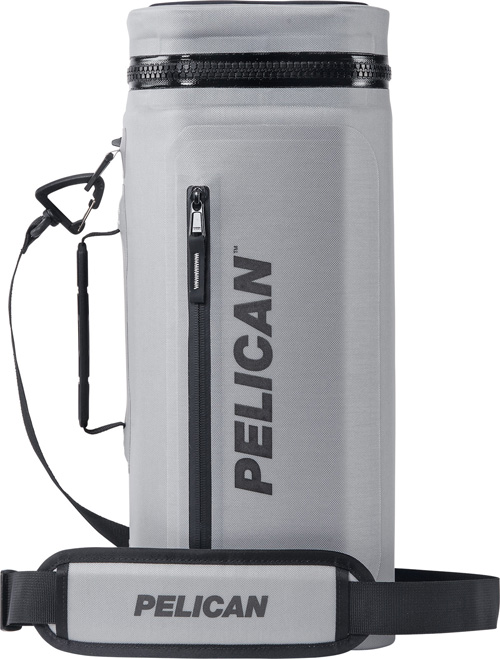 PELICAN SOFT COOLER SLING STYL COMPRESSION MOLDED GREY