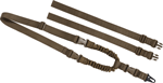 TAC SHIELD SLING SINGLE POINT SHOCK SLING II TACTICAL COYOTE