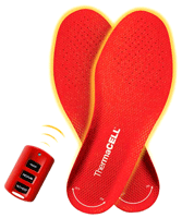 THERMACELL HEATED INSOLES ORIGINAL RECHARGEABLE LARGE<