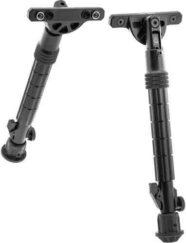UTG BIPOD RECON FLEX KEYMOD MATTE BLK CENTER H 8.0