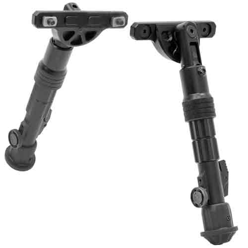 UTG BIPOD RECON FLEX M-LOK MATTE BLK CENTER H 8.0