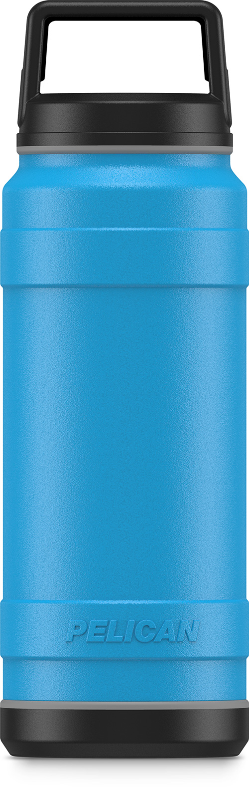 PELICAN TRAVELER 18 OZ BOTTLE SCREW TOP, LEAK PROOF SS BLUE<
