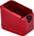WARNE MAG EXTENSION FOR GLOCK 17/22 +5 9MM/+4 .40 RED!