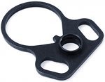 GUNTEC AR15 SINGLE POINT SLING QD ADAPTER AMBI BLACK