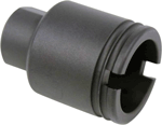 GUNTEC AR9 FLASH CAN STUBBY BLACK