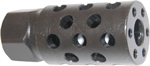 GUNTEC MULTI PORT COMPENSATOR AR308 BLACK